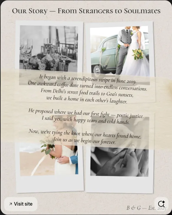 desain undangan nikah 2026 Pinterest