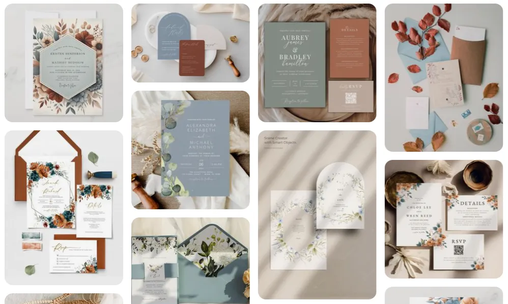 desain undangan nikah 2026 Pinterest