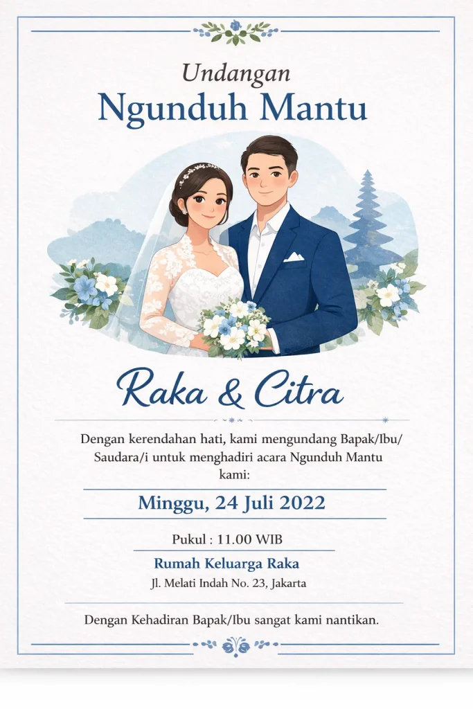 ngunduh mantu adalah