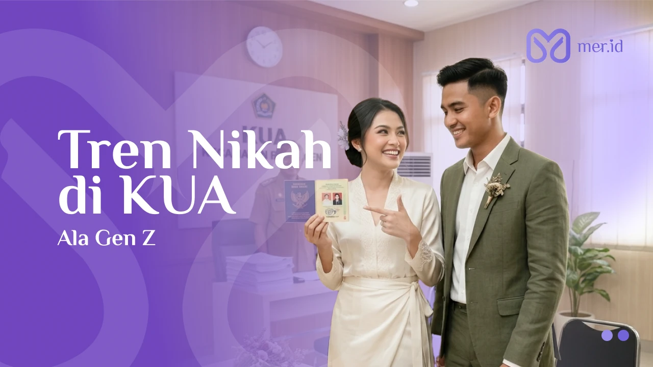 Banner Gen Z Ramai Nikah di KUA, Emang Beneran Gratis? Cek Ini!
