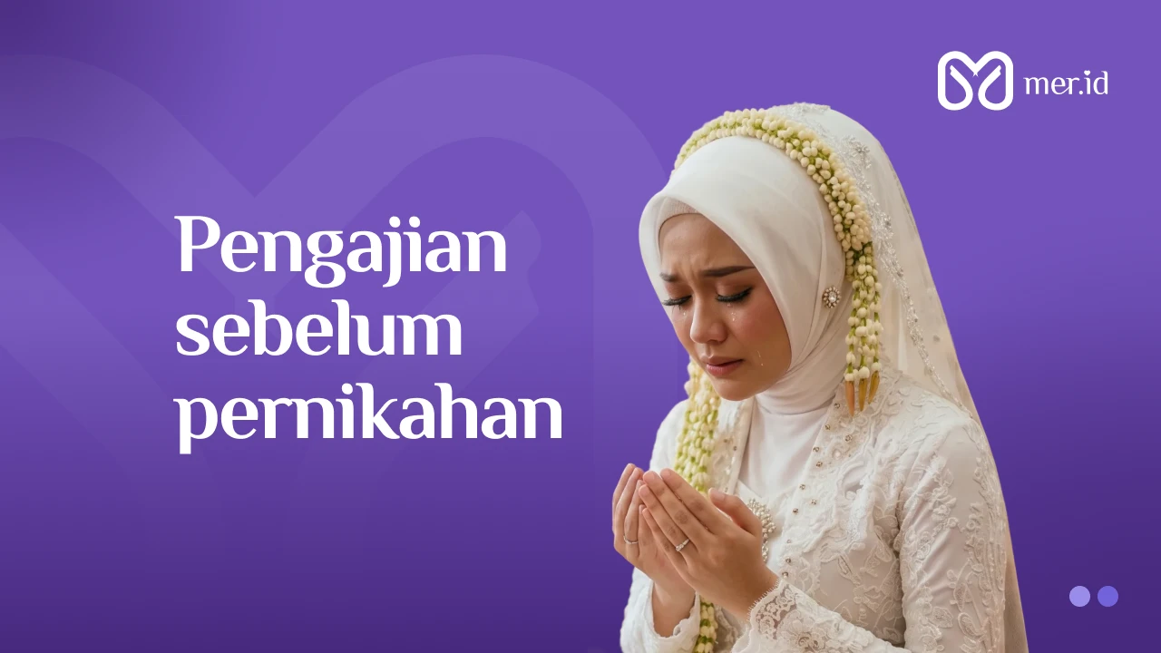Banner Bukan Cuma Doa, Ini Makna & Rundown Pengajian Pernikahan! 